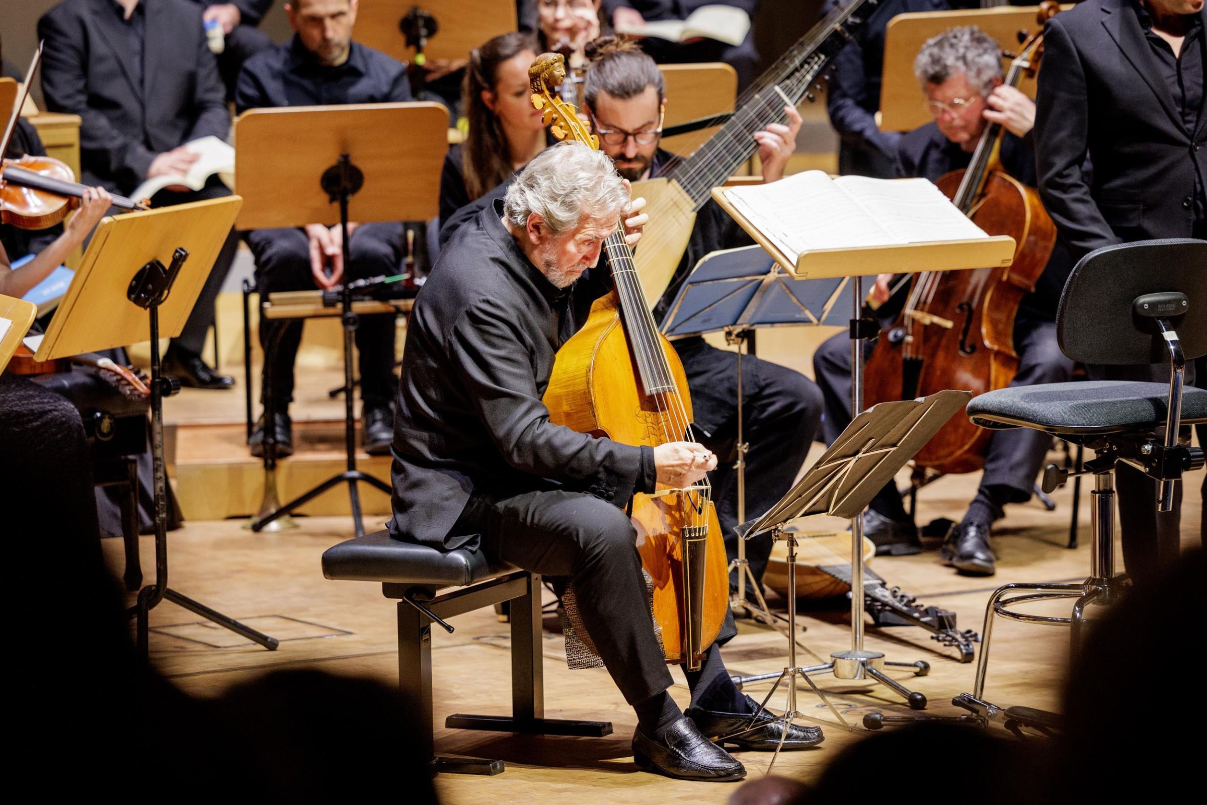 Jordi Savall an der Viola da Gamba &copy; Holger Jacoby