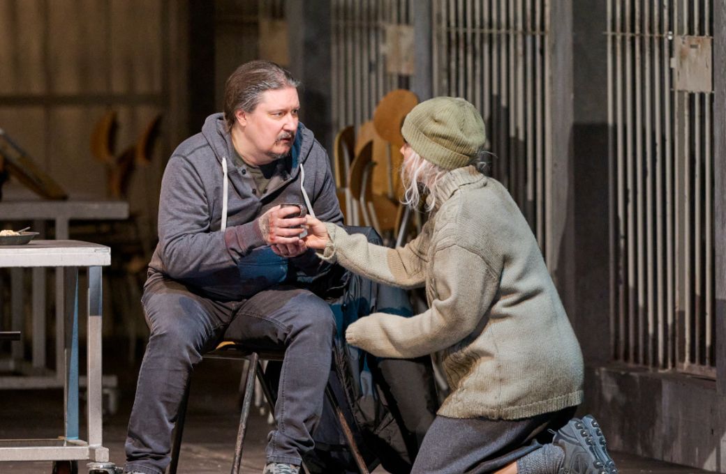 Daniel Frank (Parsifal) and Elīna Garanča (Kundry) &copy; Wiener Staatsoper | Michael P&ouml;hn
