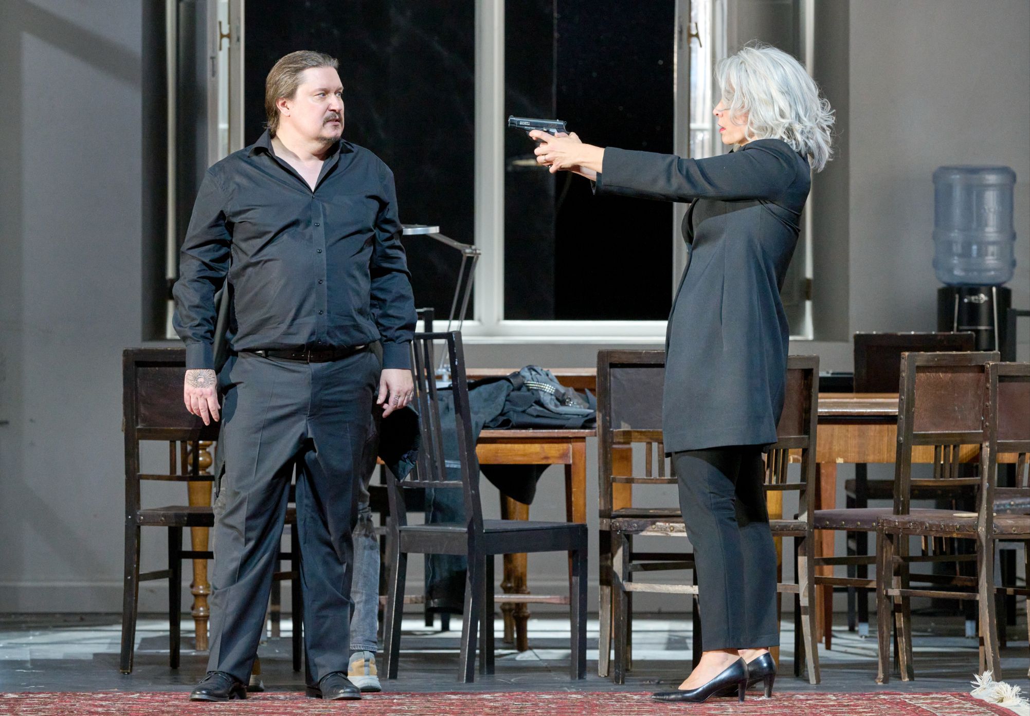Daniel Frank (Parsifal) and Elīna Garanča (Kundry) &copy; Wiener Staatsoper | Michael Pöhn