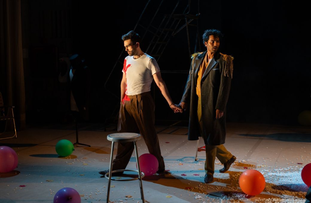 Roy Hage (Lensky) and Edwin Joseph (Onegin) &copy; Russ Rowland