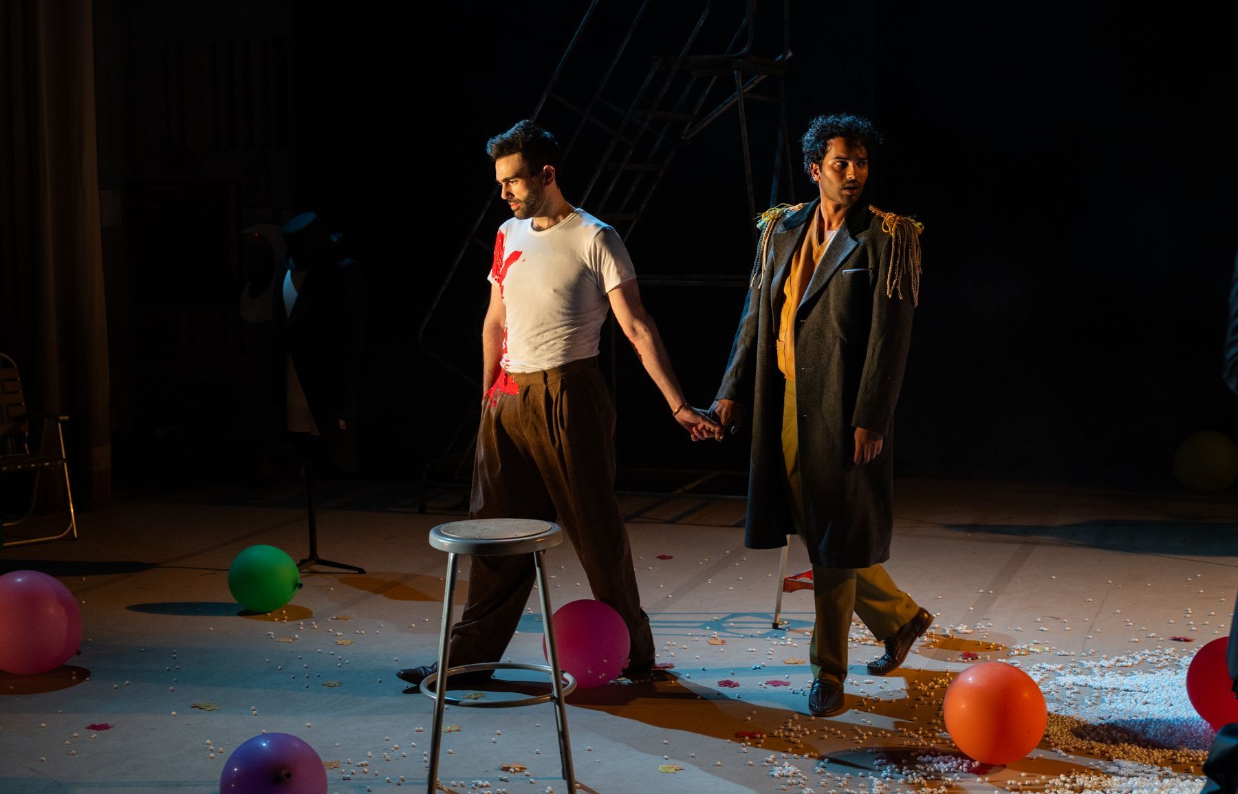 Roy Hage (Lensky) and Edwin Joseph (Onegin) &copy; Russ Rowland