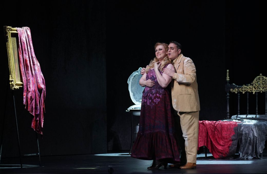 Saioa Hern&aacute;ndez (Rosa) y Alejandro del Cerro (Paco) &copy; Elena del Real | Teatro de la Zarzuela