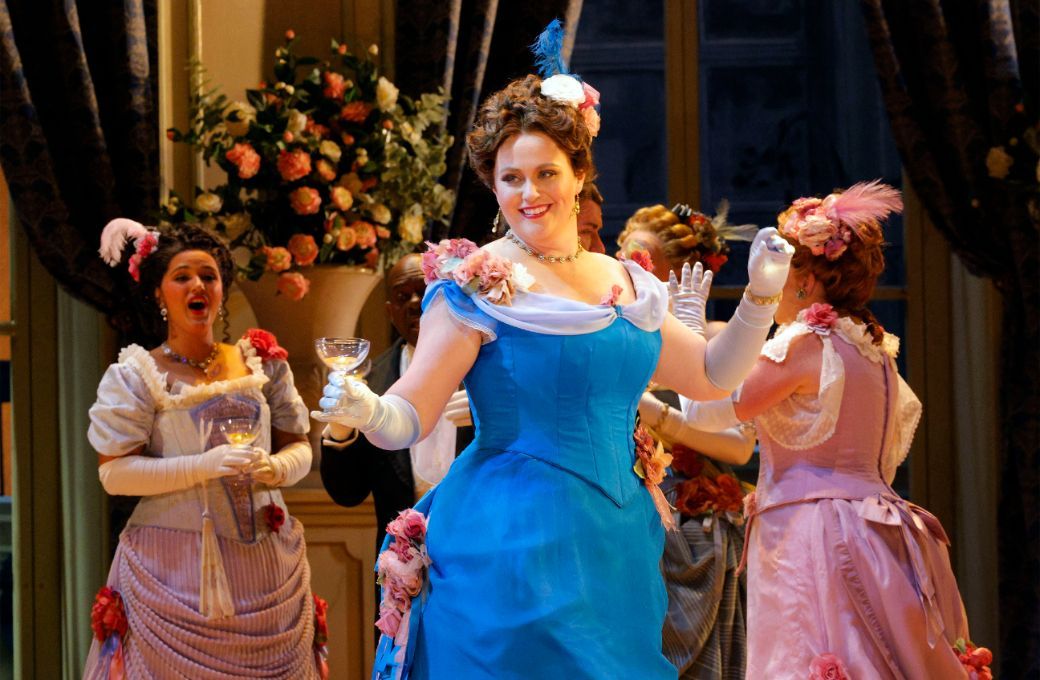 Rachel Willis-Sørensen (Violetta) &copy; Cory Weaver | LA Opera