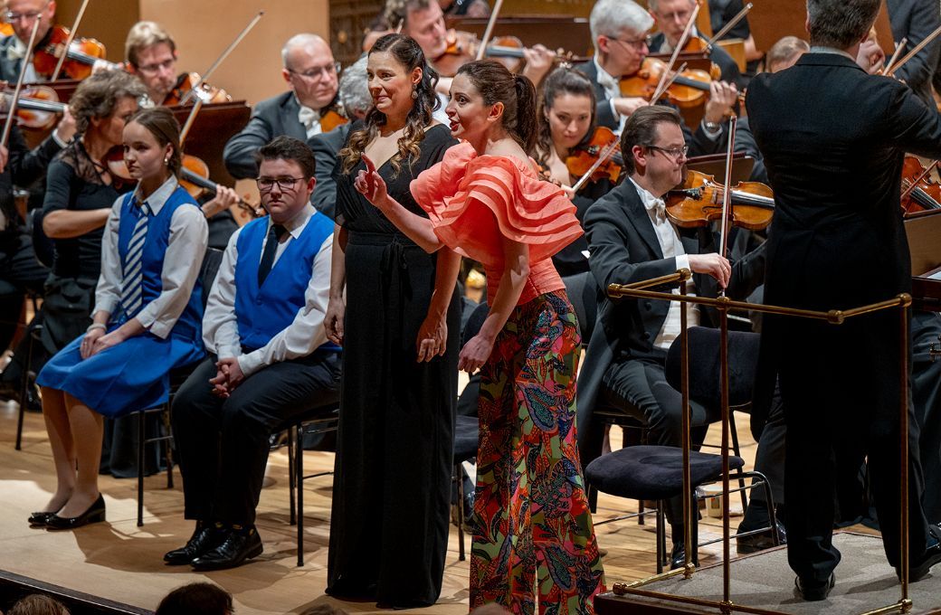 Jarmila Balážová and Elena Tsallagova &copy; Petr Kadlec