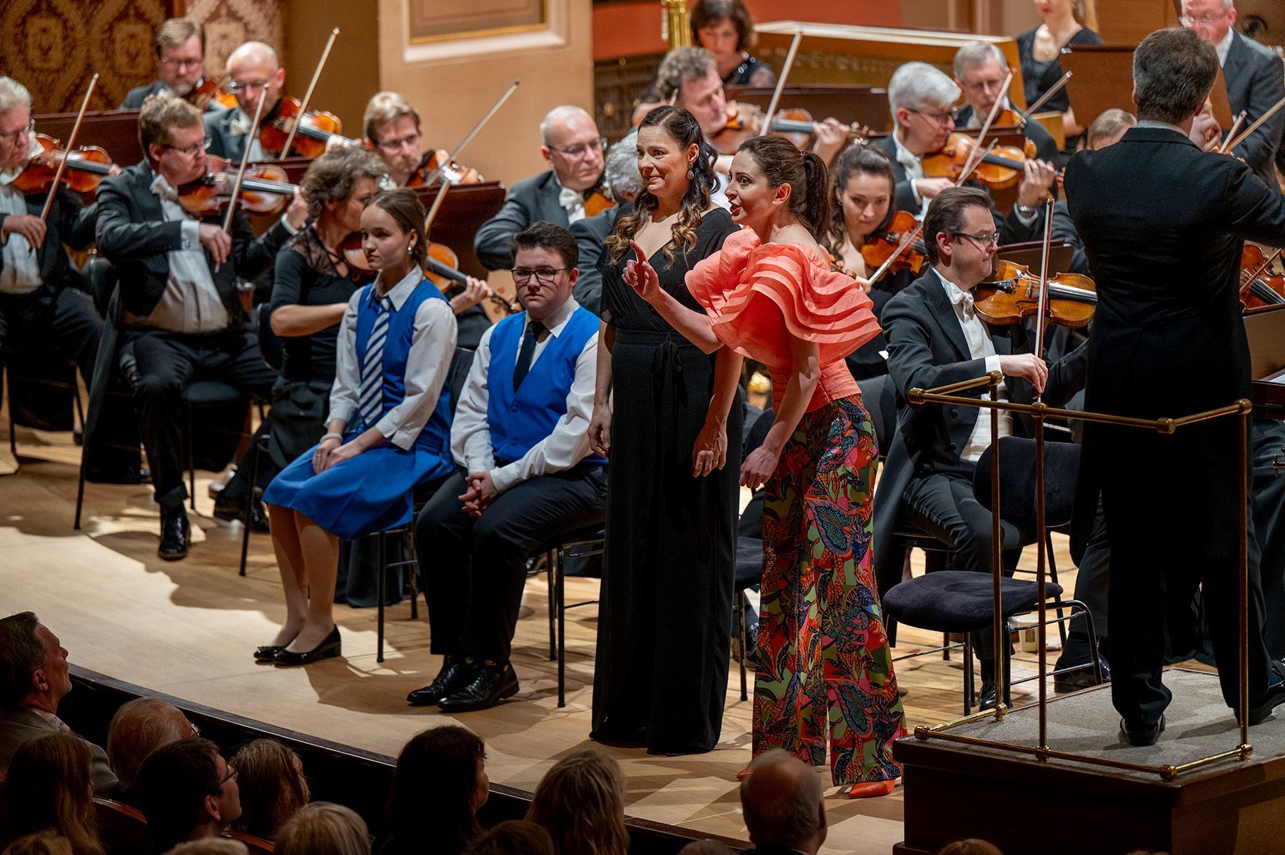 Jarmila Balážová and Elena Tsallagova &copy; Petr Kadlec