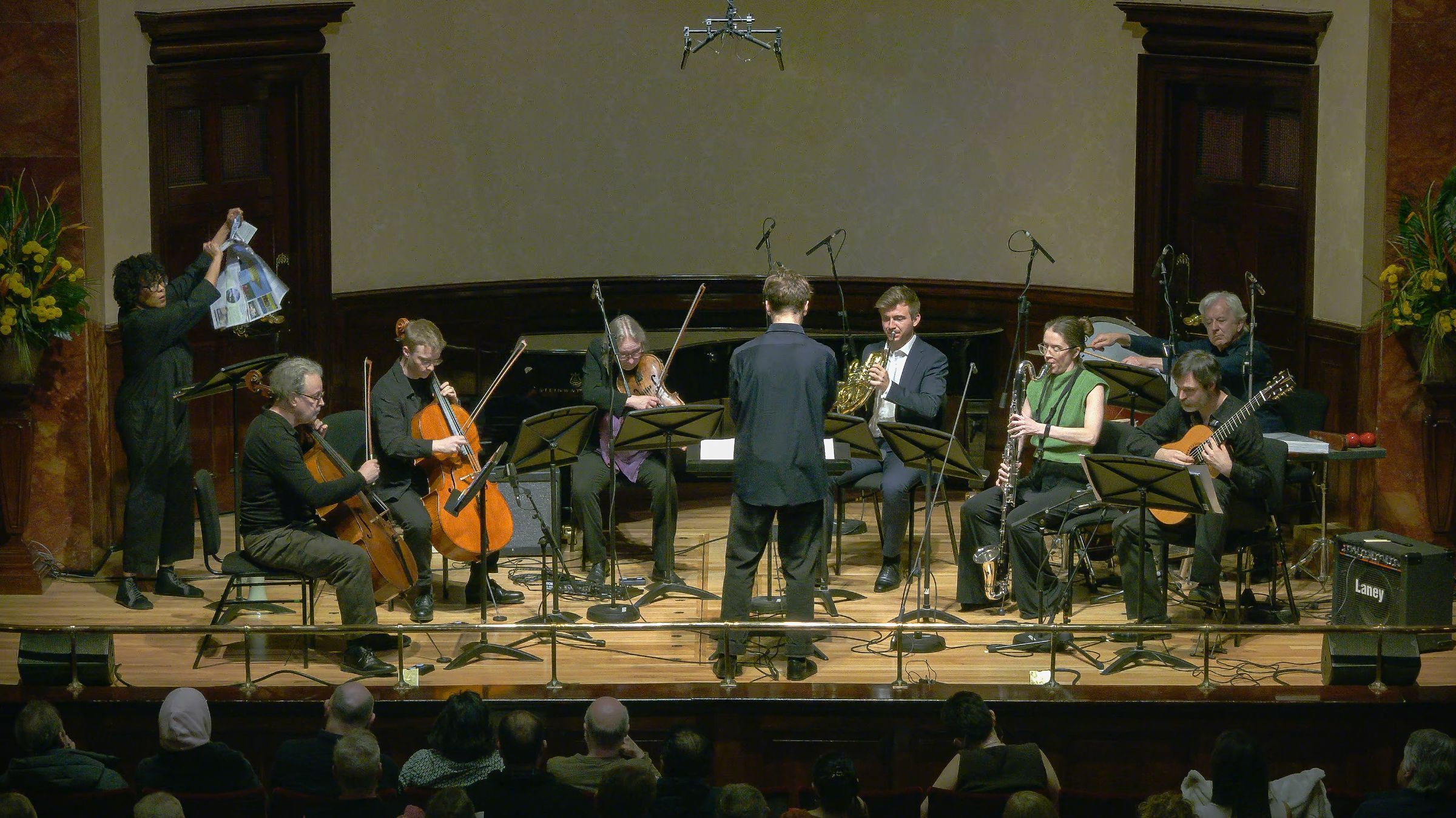Elaine Mitchener, Jack Sheen and Apartment House &copy; The Wigmore Hall Trust, 2024