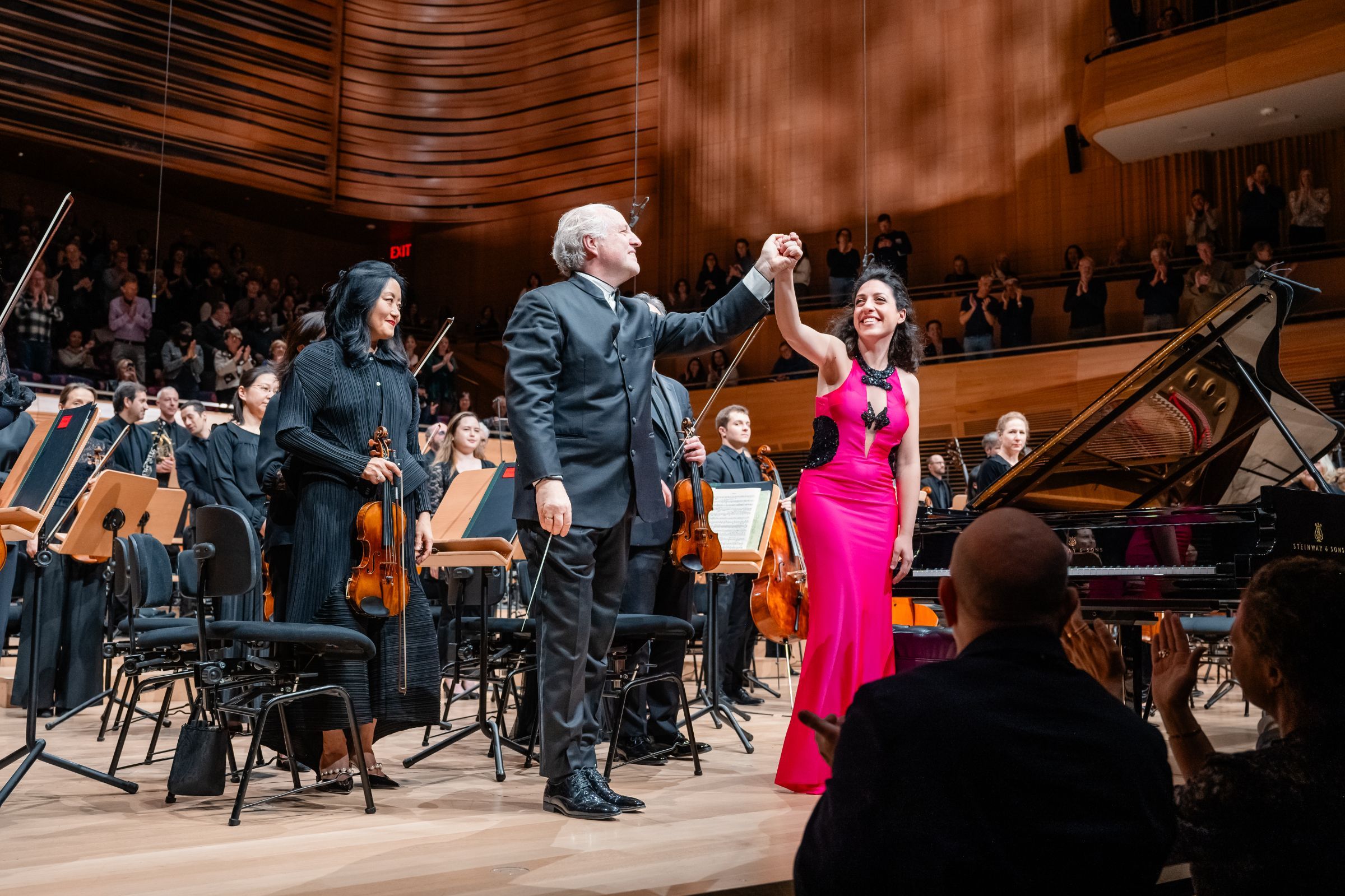 Manfred Honeck and Beatrice Rana &copy; Brandon Patoc