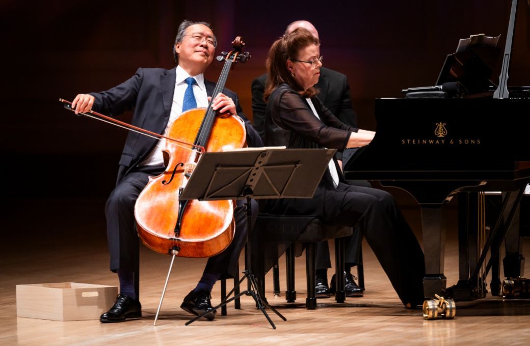 Yo-Yo Ma and Kathryn Stott &copy; Chris Lee