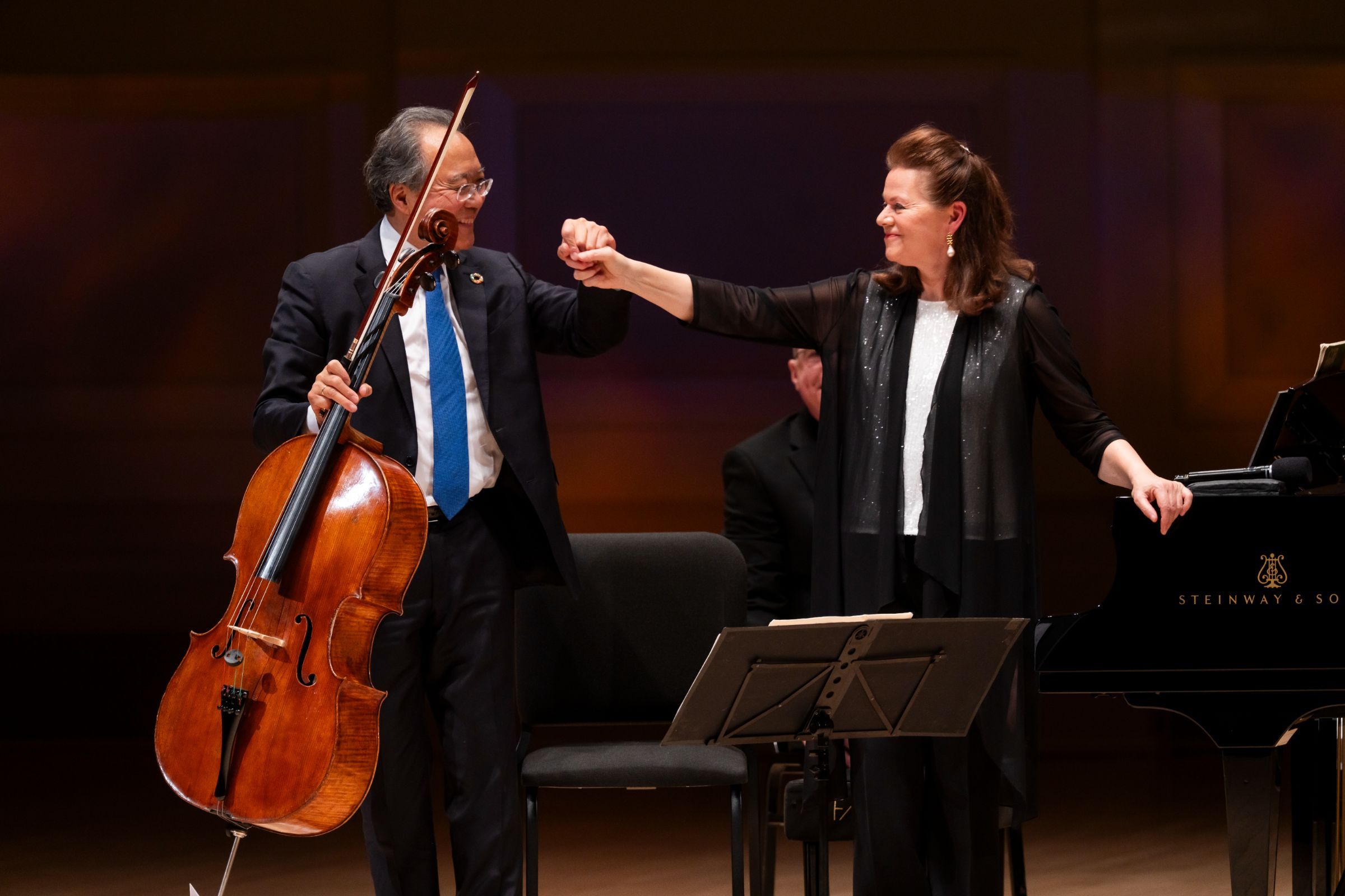 Yo-Yo Ma and Kathryn Stott &copy; Chris Lee
