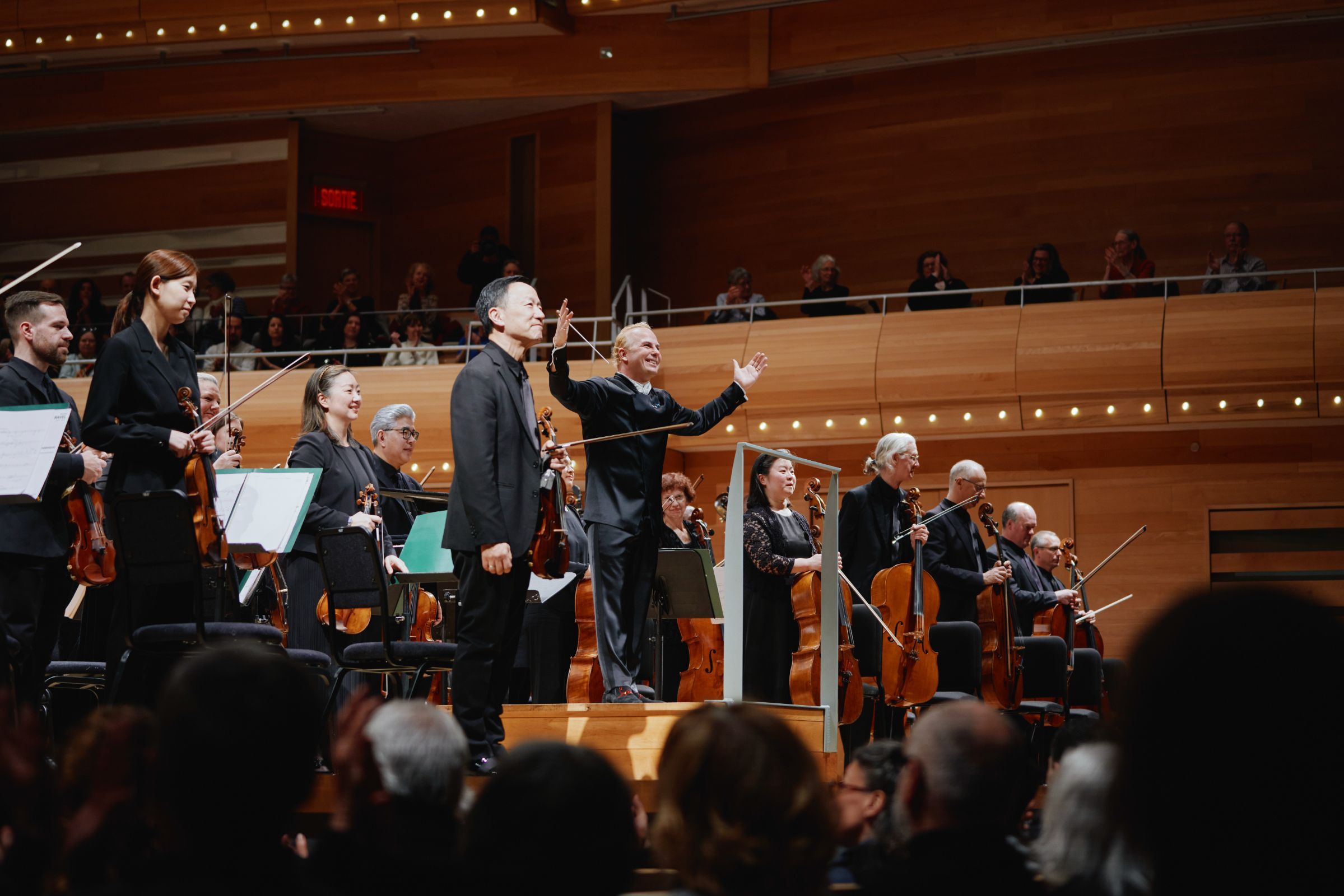 Yannick Nézet-Séguin and the Philadelphia Orchestra in Montreal &copy; François Goupil