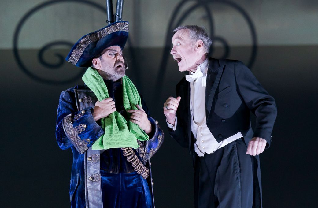 Sandy Lopicic (Rosza Sandor) und Ferry &Ouml;llinger (Baron Vilmos Oroszy) &copy; Werner Kmetitsch