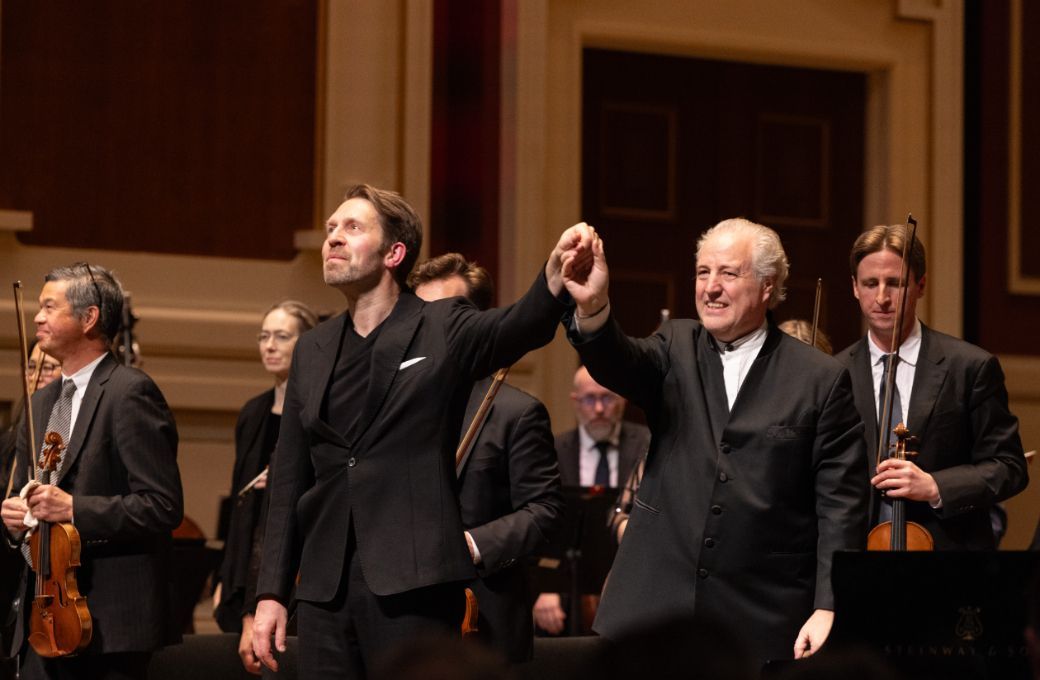 Leif Ove Andsnes and Manfred Honeck © George Lange