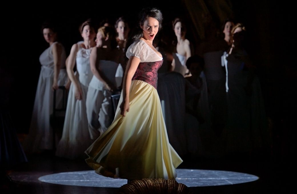 Ga&euml;lle Arquez as Carmen in Andreas Homoki&rsquo;s production &copy; Op&eacute;ra Comique | Stefan Brion (2023)
