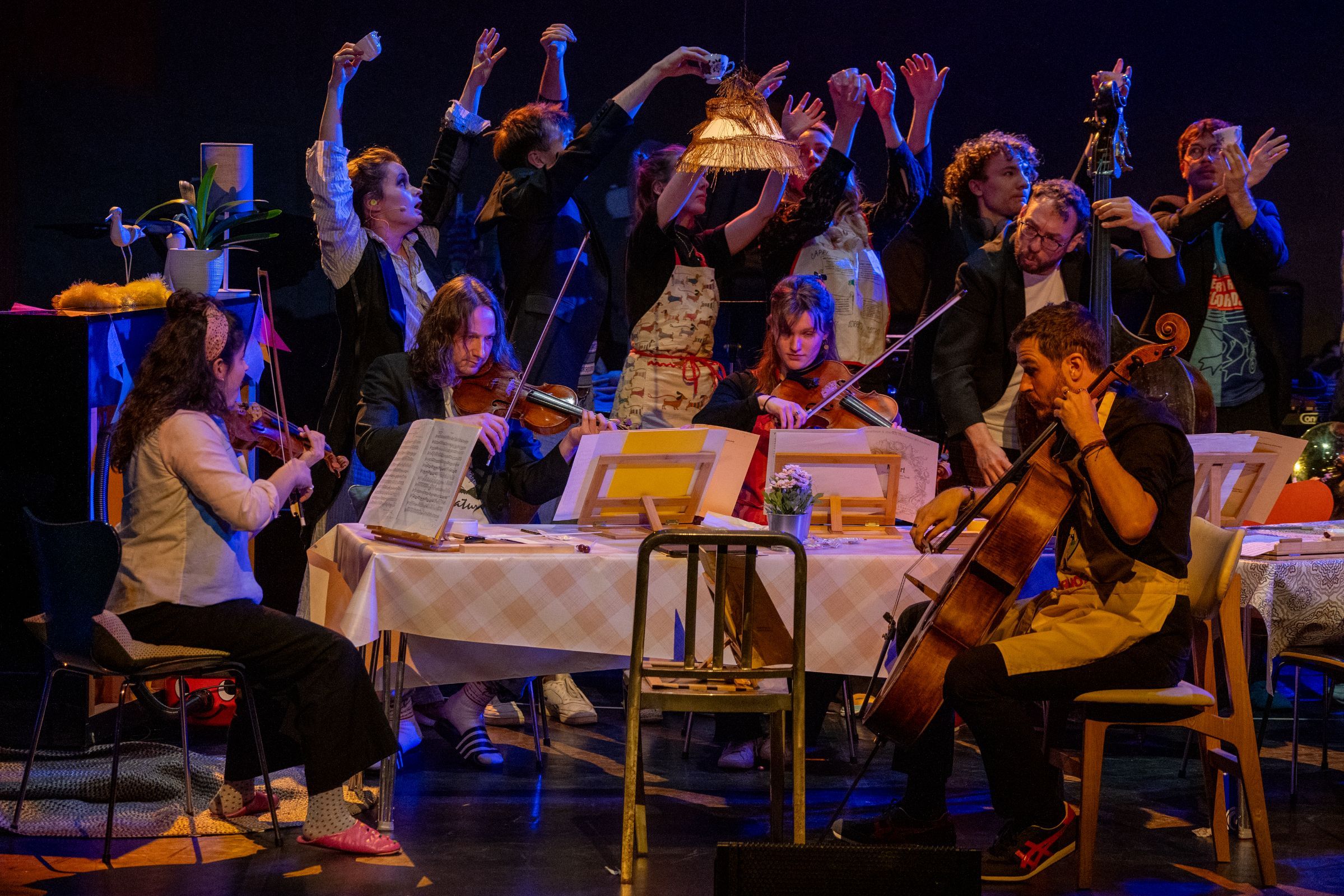 Patricia Kopatchinskaja and Aurora Orchestra © Pete Woodhead
