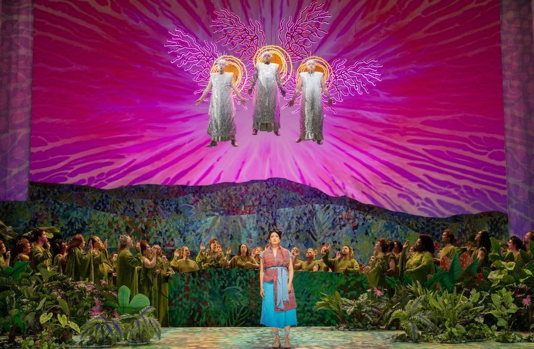 Julia Bullock in <i>"El Ni&ntilde;o</i> &copy; Evan Zimmerman | Met Opera