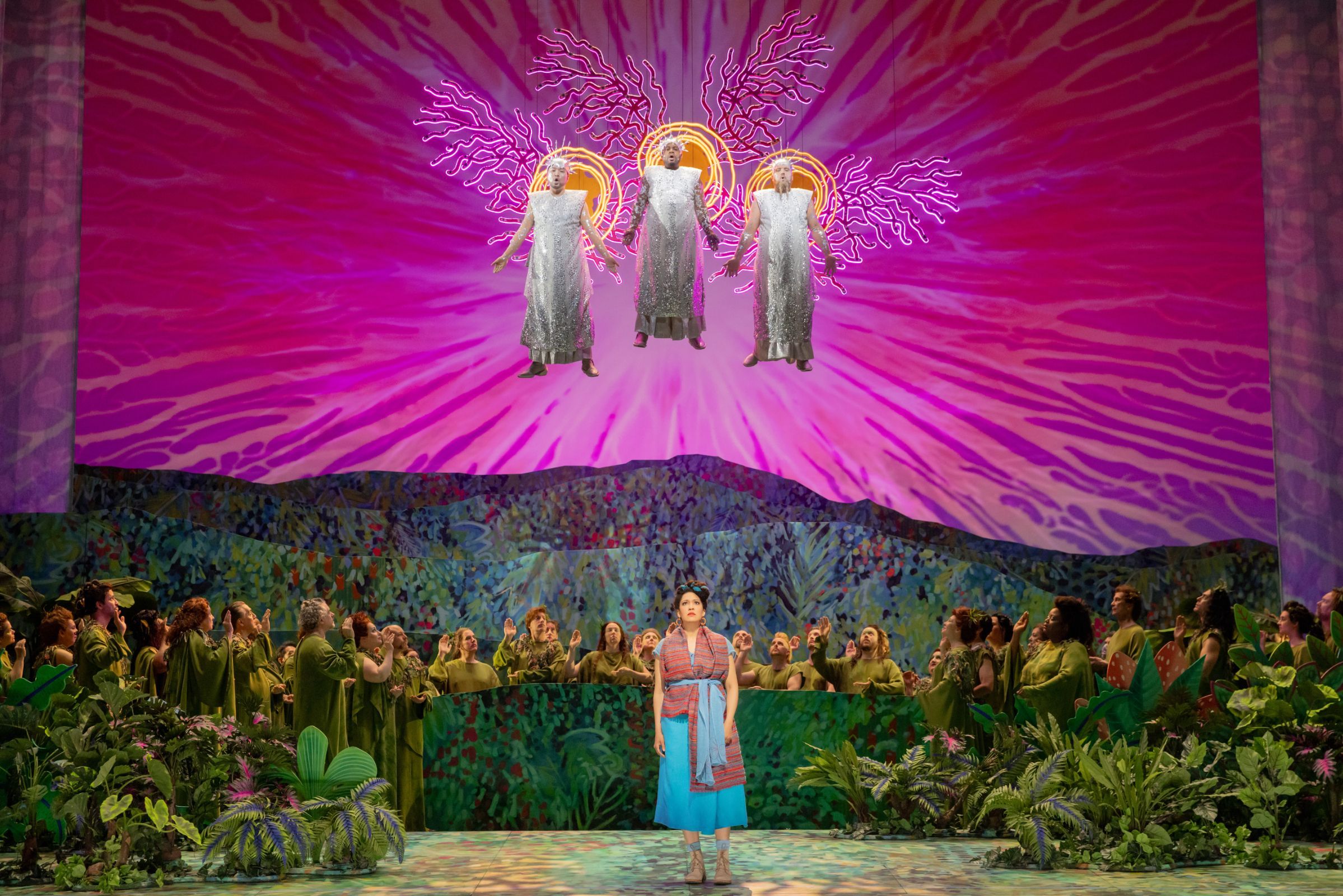 Julia Bullock in <i>"El Niño</i> &copy; Evan Zimmerman | Met Opera