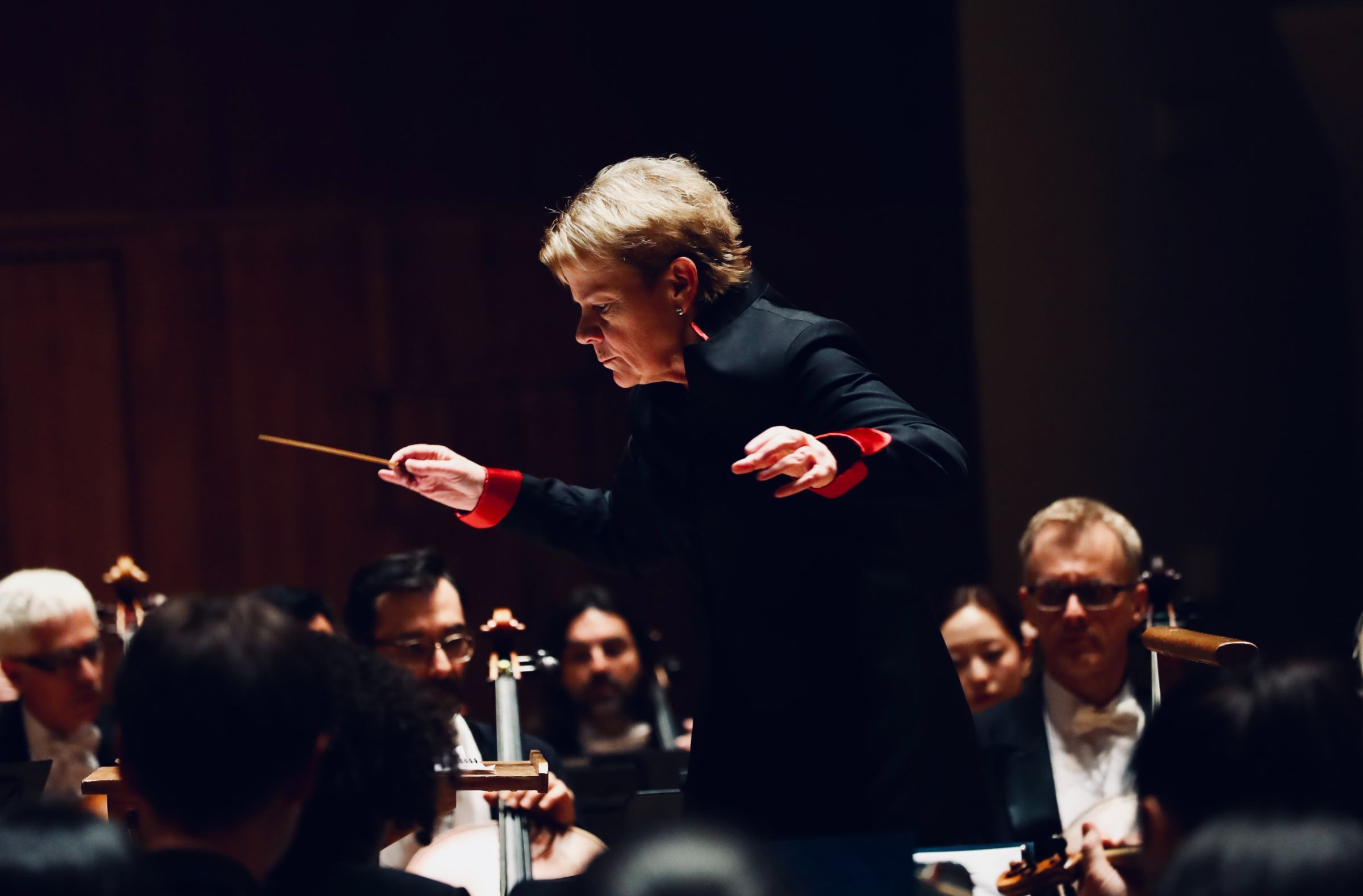 Marin Alsop conducts the Baltimore Symphony &copy; Yaseen Jones