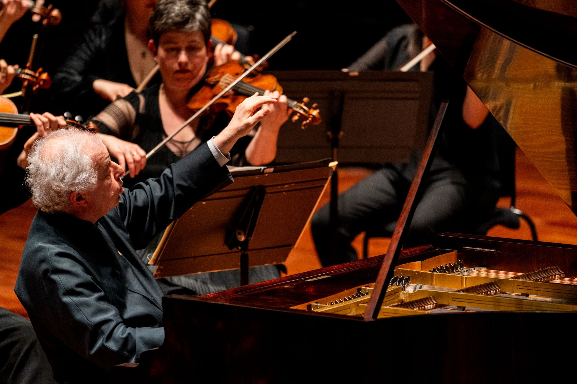 Sir András Schiff and the Orchestra of the Age of Enlightenment © Sarah Louise Bennett
