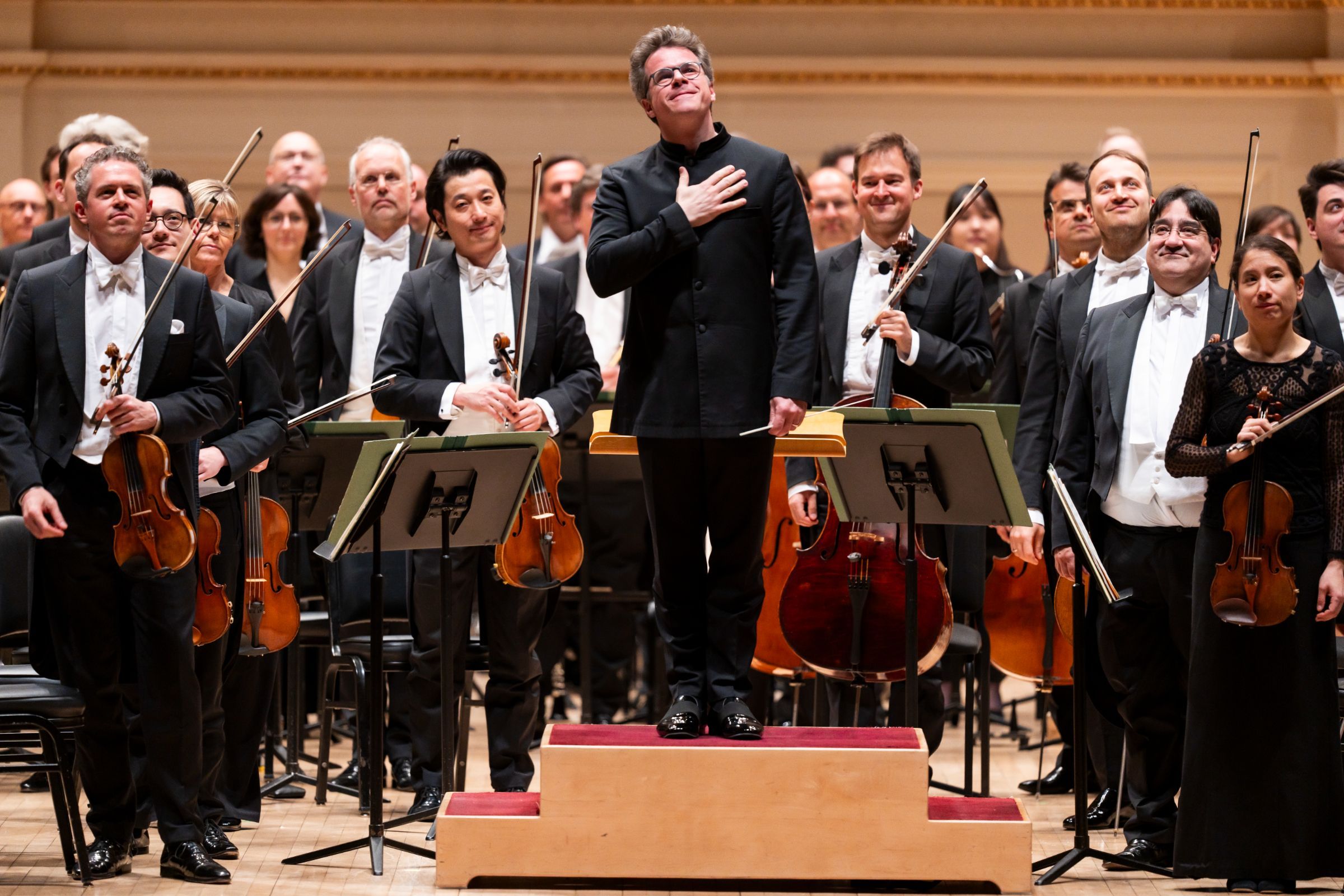 Jakub Hrůša and the Bamberg Symphony in Carnegie Hall © Chris Lee