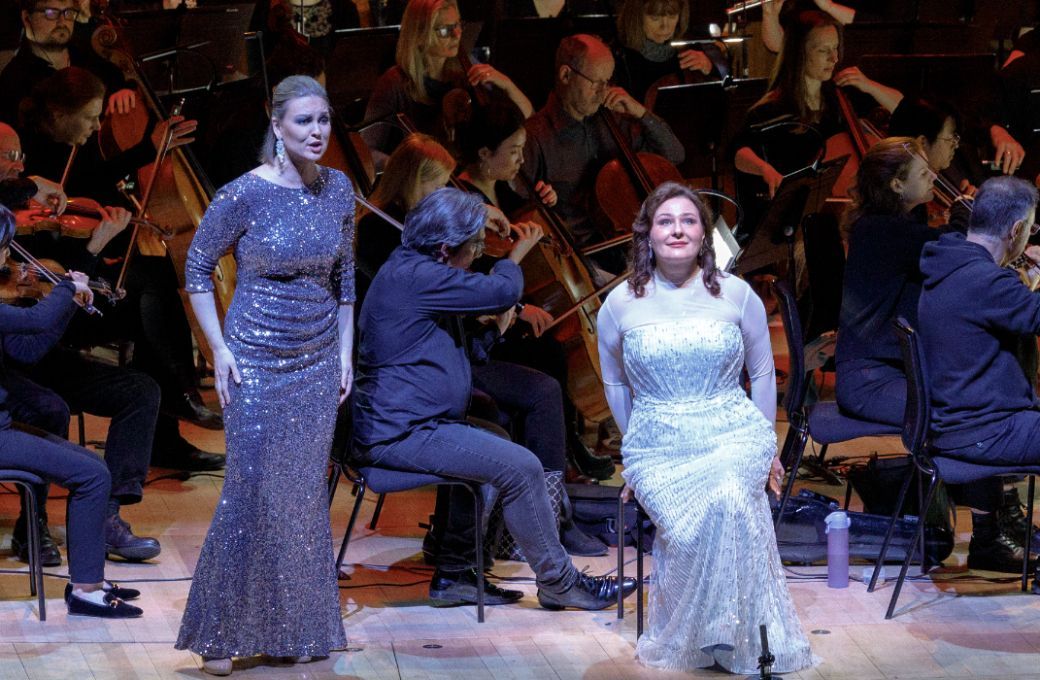 Kai R&uuml;&uuml;tel-Pajula, Svetlana Sozdateleva and the LPO &copy; London Philharmonic Orchestra