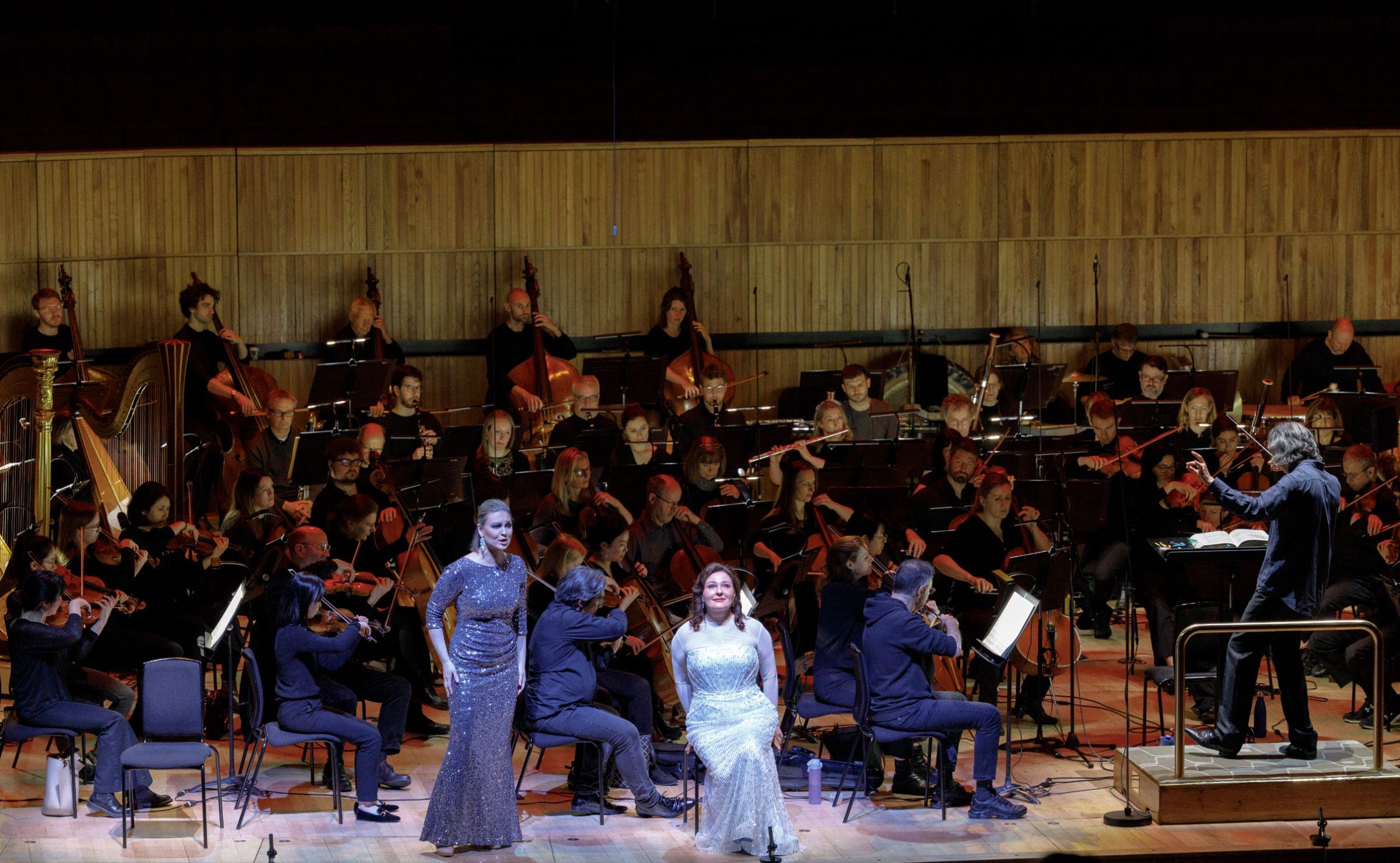 Kai Rüütel-Pajula, Svetlana Sozdateleva and the LPO &copy; London Philharmonic Orchestra