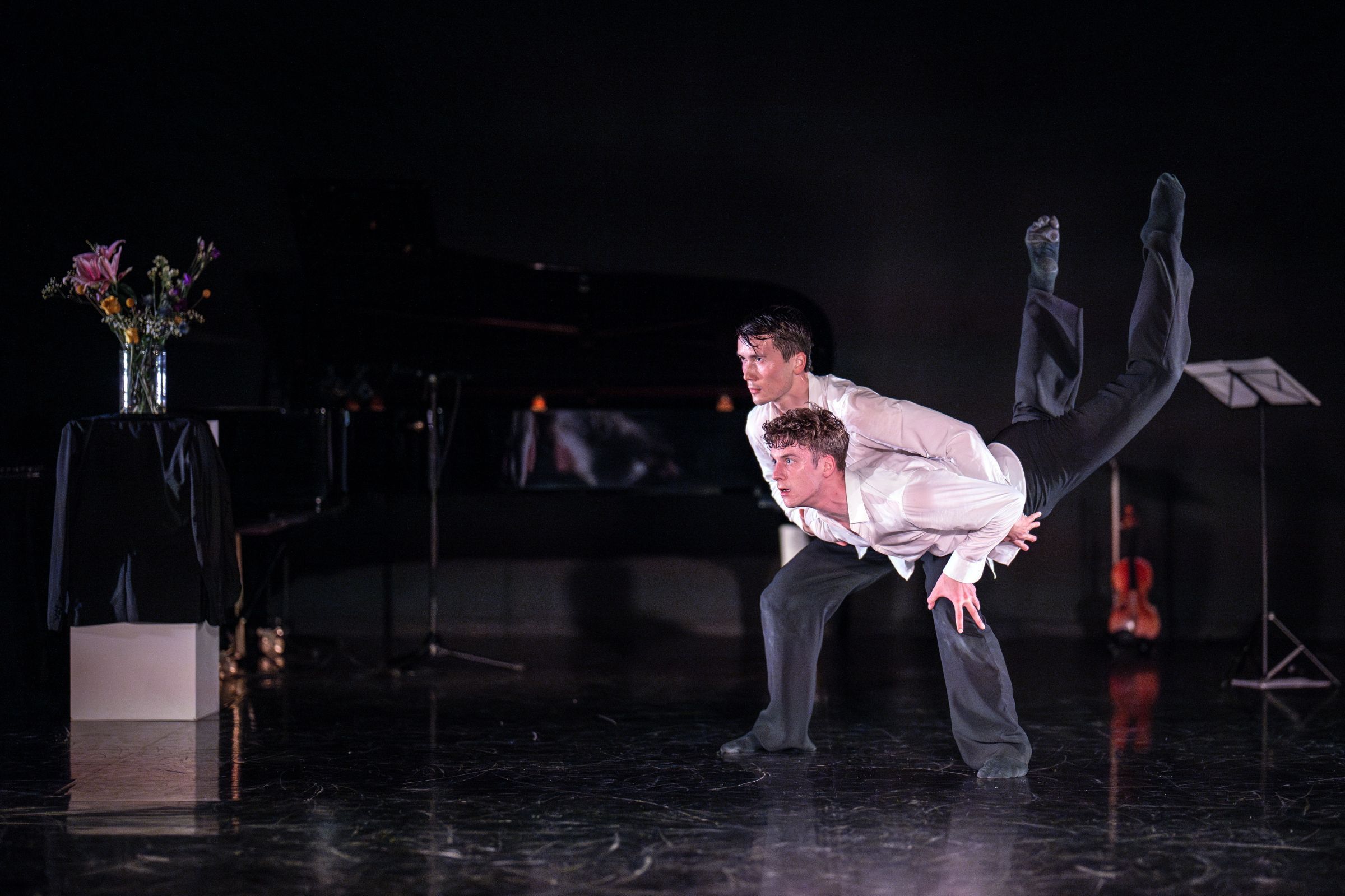 Travis Clausen-Knight and James Pett in <i>IMAGO</i> © Deborah Jaffe