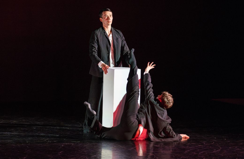 James Pett and Travis Clausen-Knight in <i>IMAGO</i> © Deborah Jaffe
