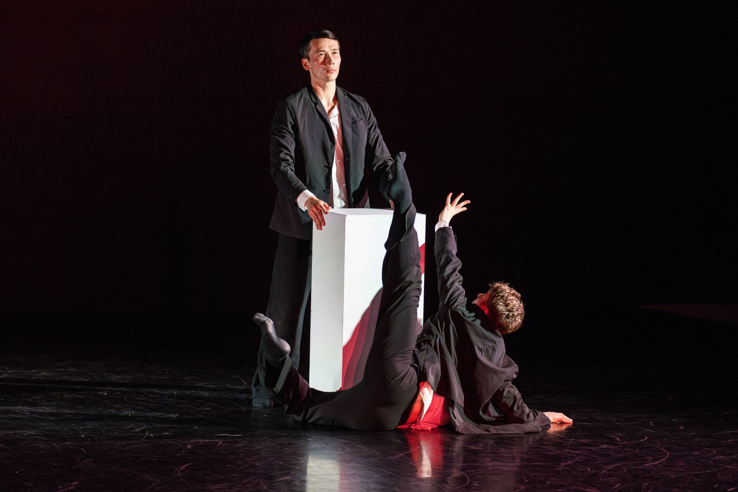 James Pett and Travis Clausen-Knight in <i>IMAGO</i> © Deborah Jaffe