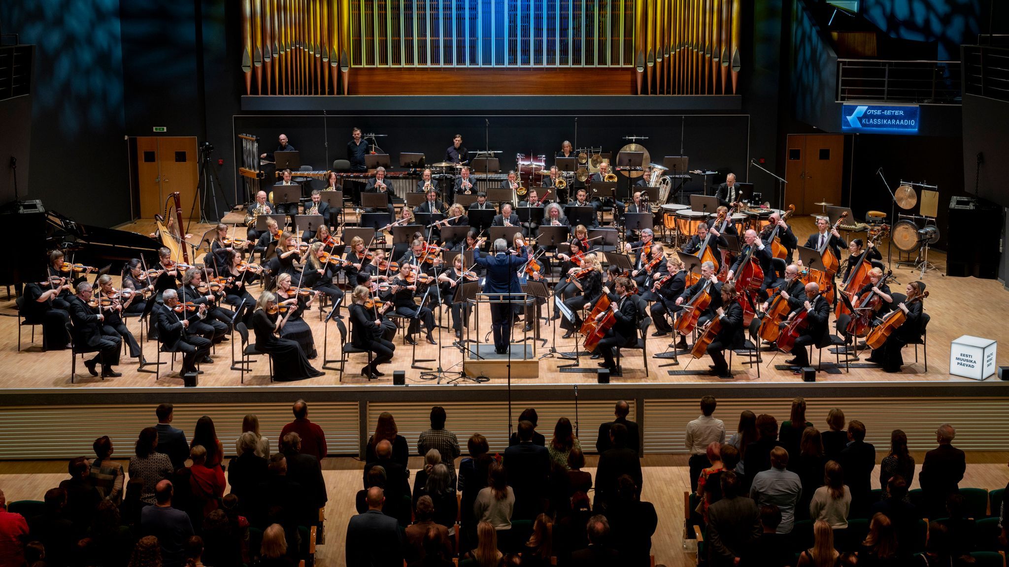 The Estonian National Symphony Orchestra at Vanemuine Concert Hall, Tartu © Rene Jakobson