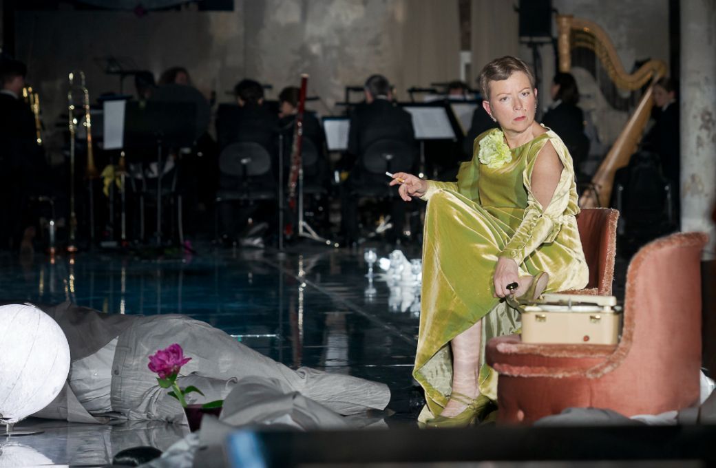 Christine Sch&auml;fer and Klangforum Wien &copy; Werner Kmetitsch