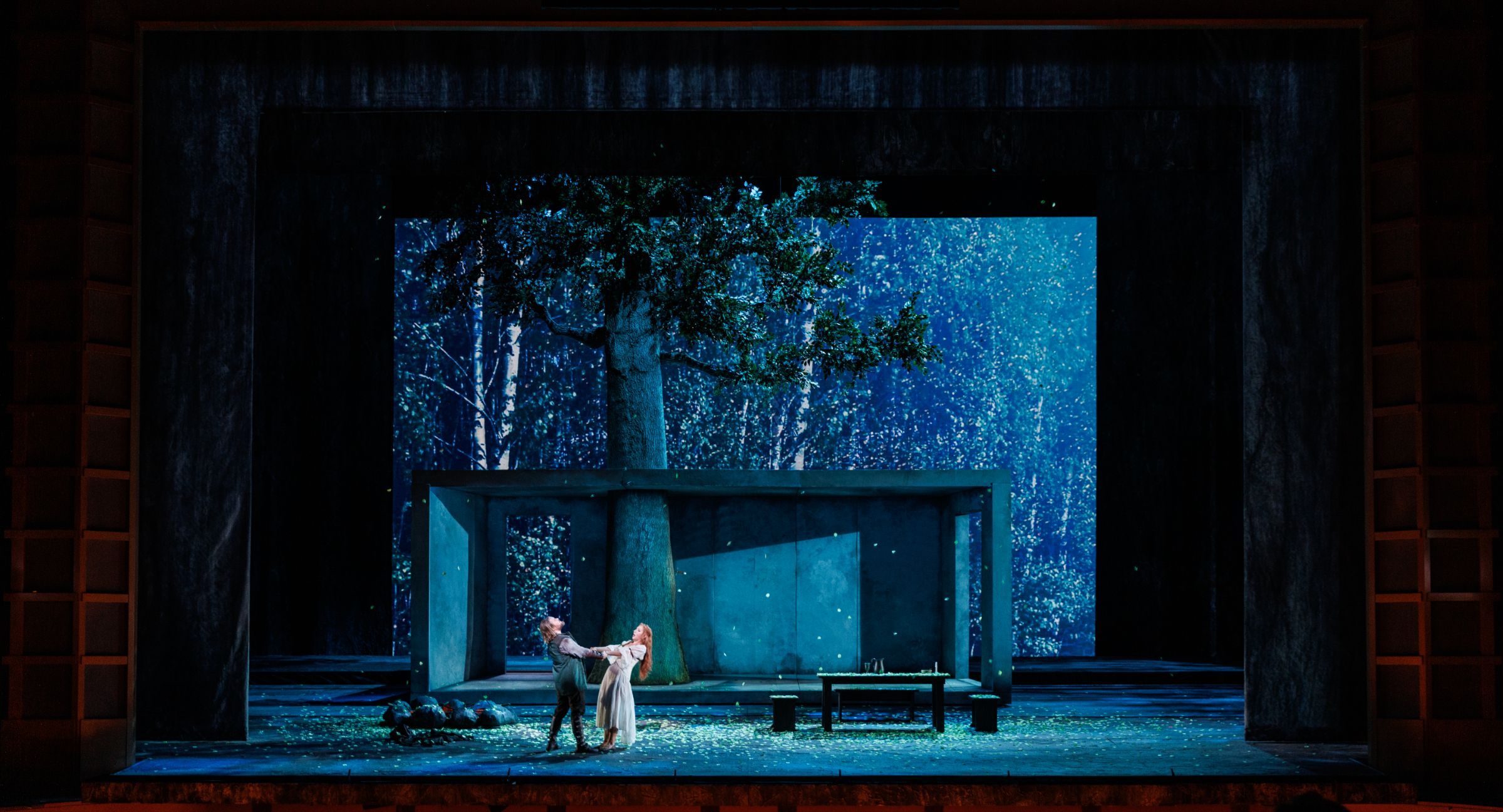 Viktor Antipenko (Siegmund) and Laura Wilde (Sieglinde) &copy; Raftermen Photography