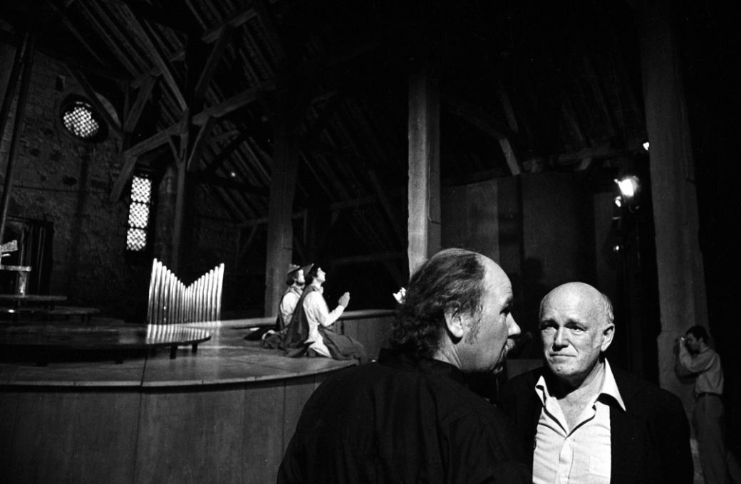 Sviatioslav Richter overseeing Britten&rsquo;s <i>Burning Fiery Furnace</i> in 1979 &copy; G&eacute;rard Proust