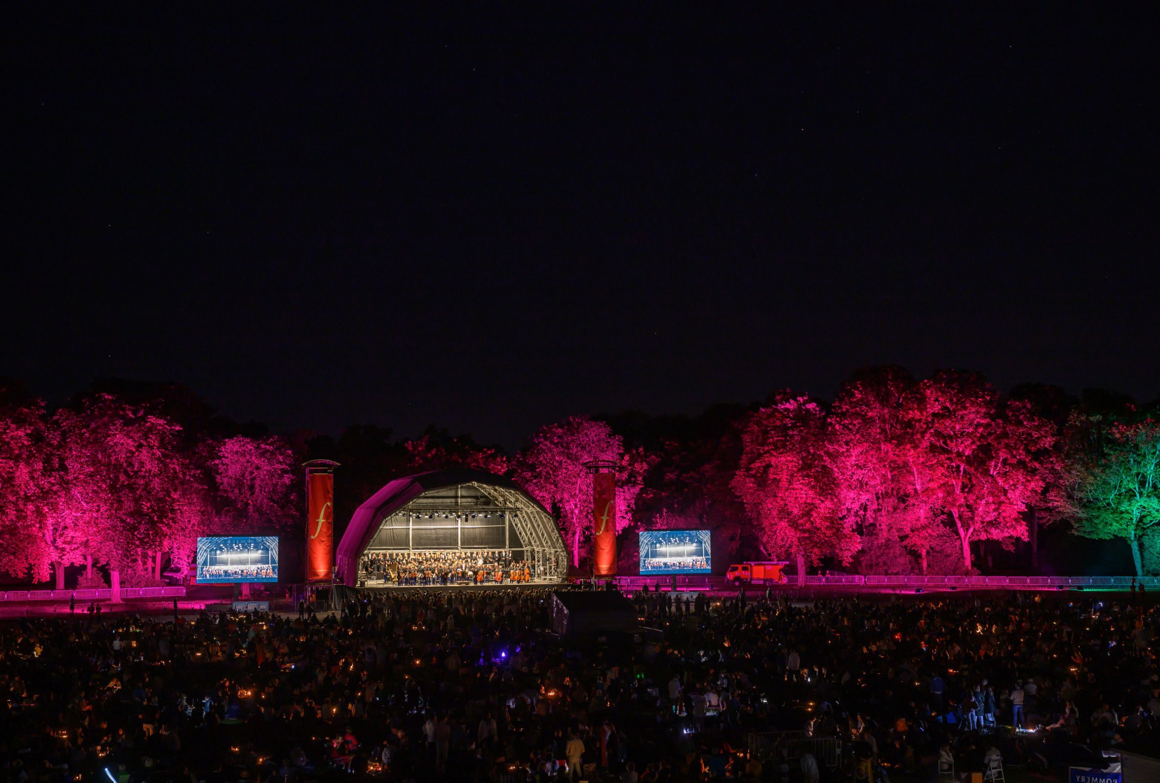 Concert pique-nique at Parc de Champagne, Reims © JB Delerue