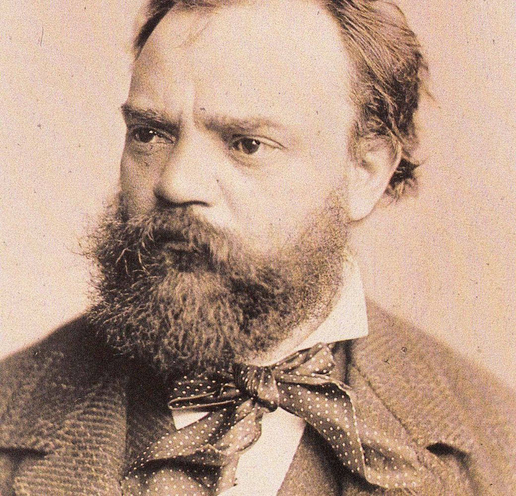 Antonín Dvořák in 1882 &copy; Public domain