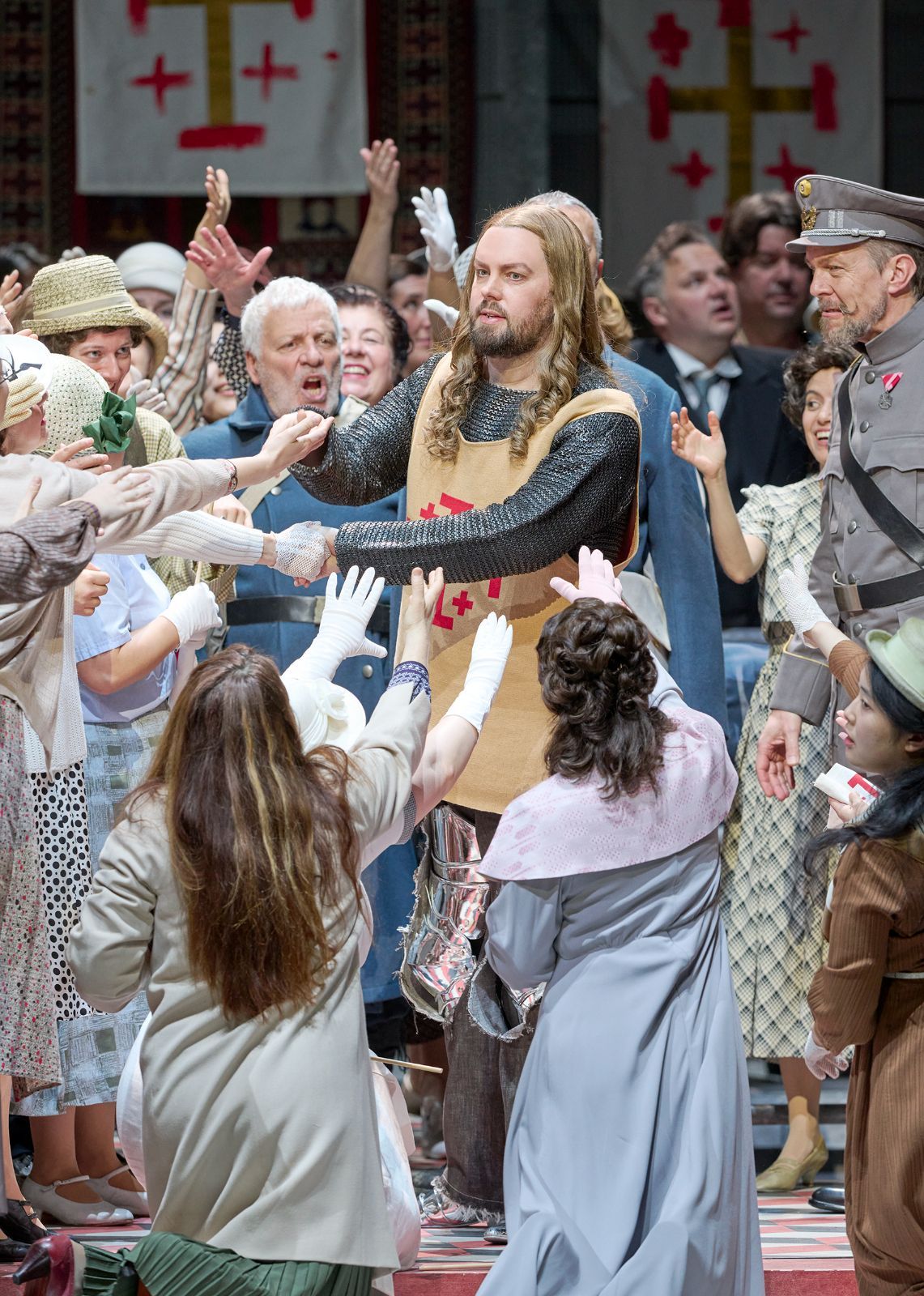 David Butt Philip (Lohengrin) © Michael Pöhn | Wiener Staatsoper