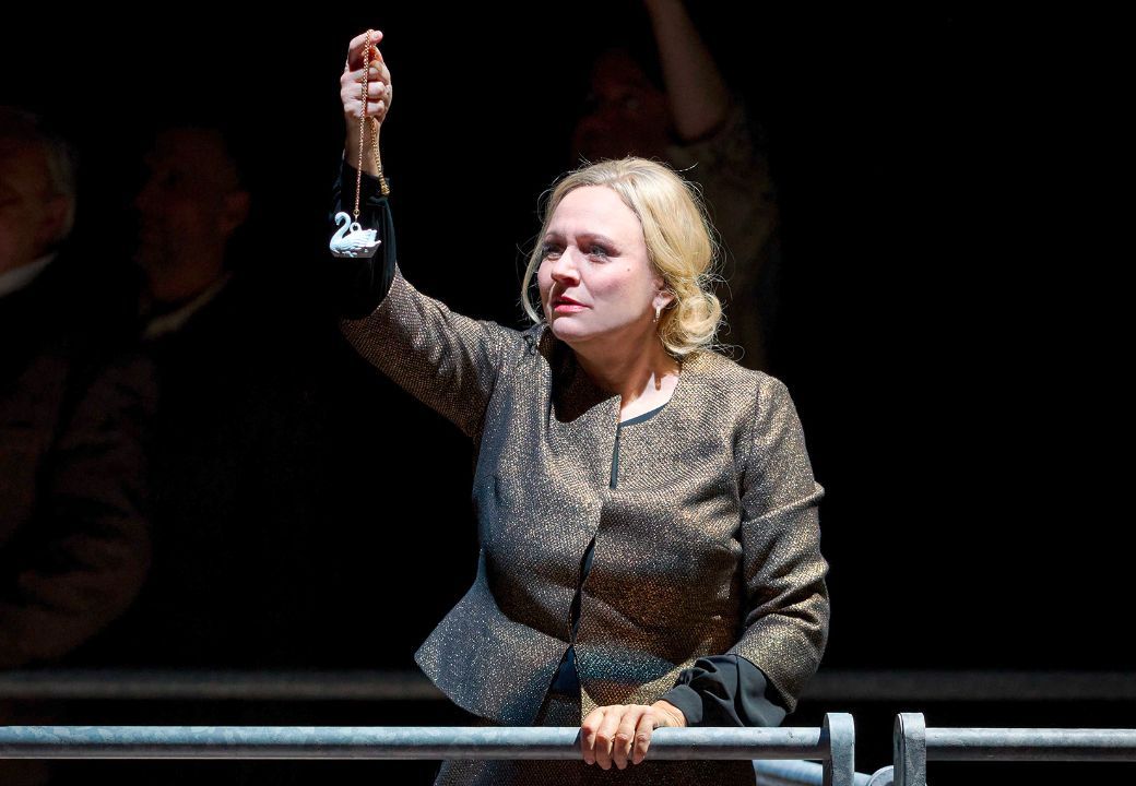 Anja Kampe (Ortrud) © Michael Pöhn | Wiener Staatsoper