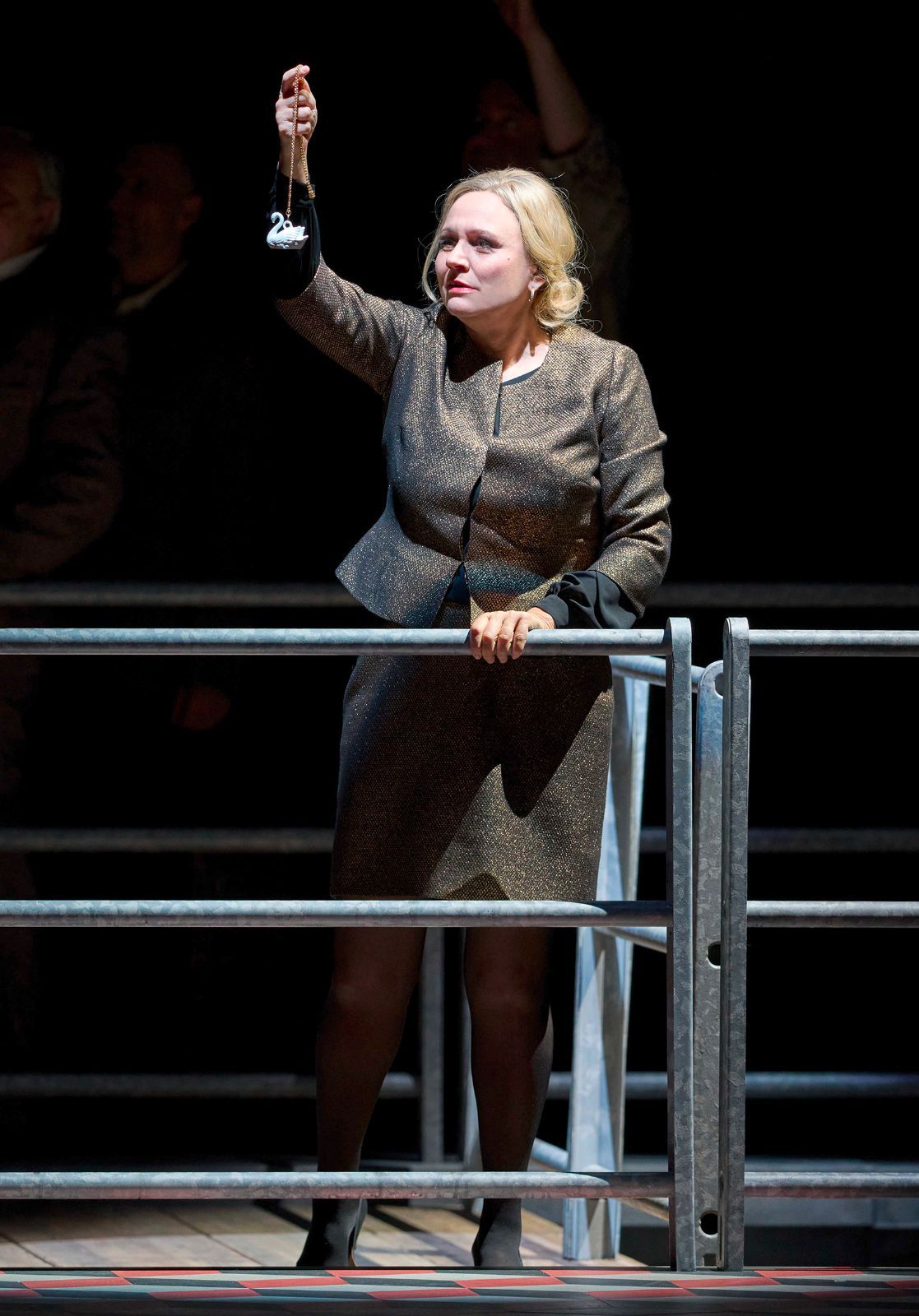 Anja Kampe (Ortrud) © Michael Pöhn | Wiener Staatsoper