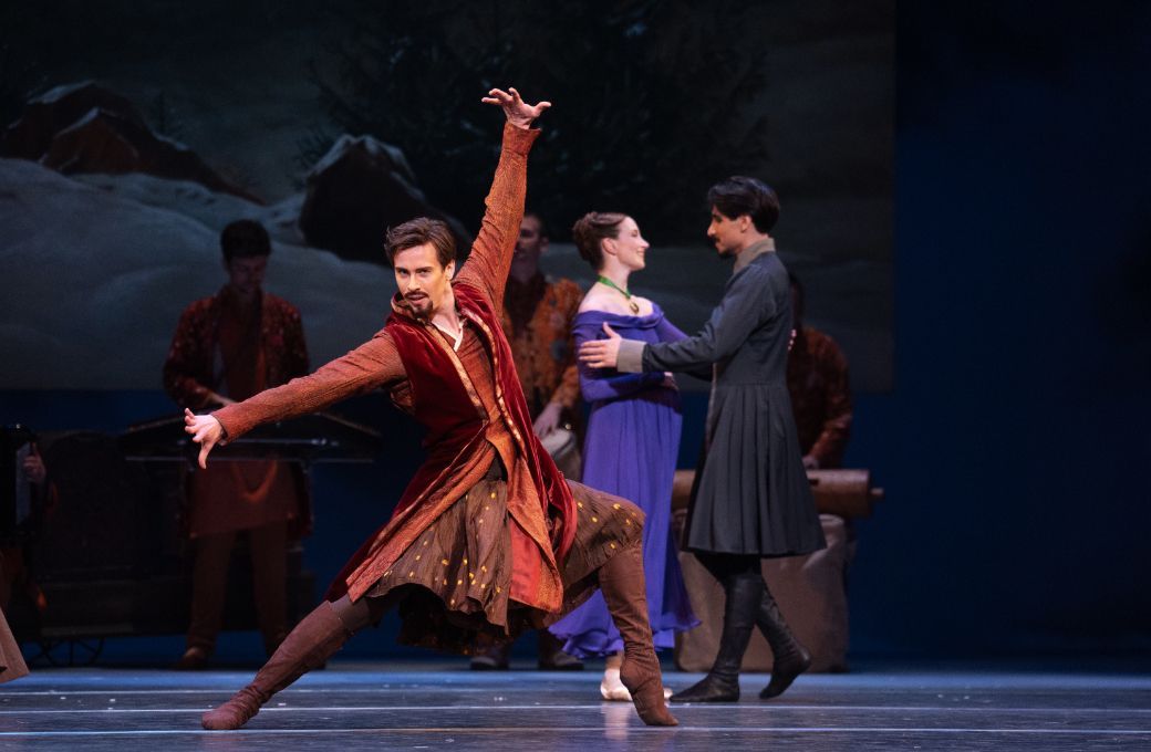 Calvin Richardson as Polixenes in Christopher Wheeldon's <i>The Winter's Tale</i> &copy; Andrej Uspenski