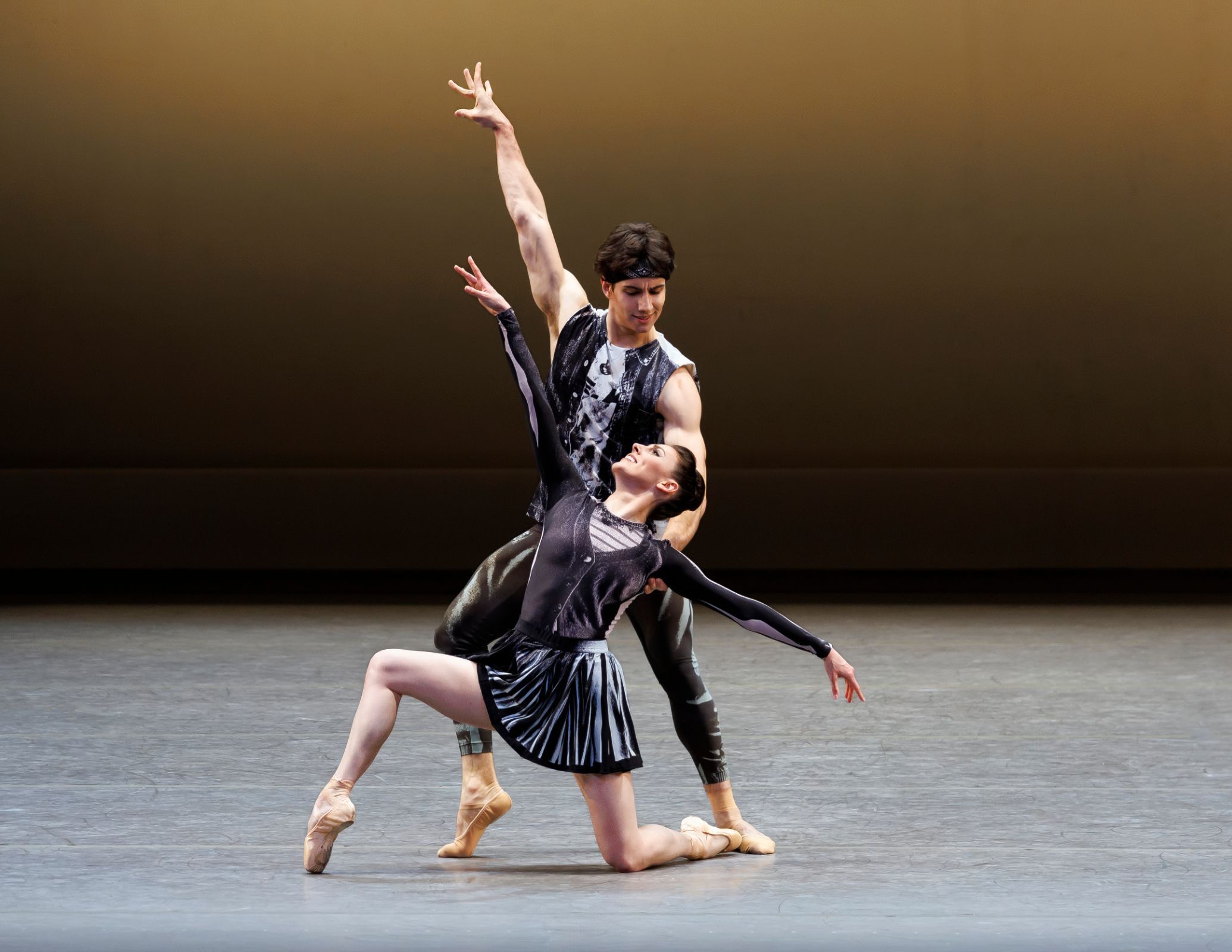 Tiler Peck and Roman Mejia in Justin Peck's <i>Dig the Say</i> © Erin Baiano
