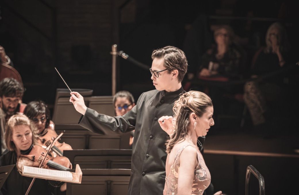 Chen Reiss, Tarmo Peltokoski et l'ONCT © Romain Alcaraz