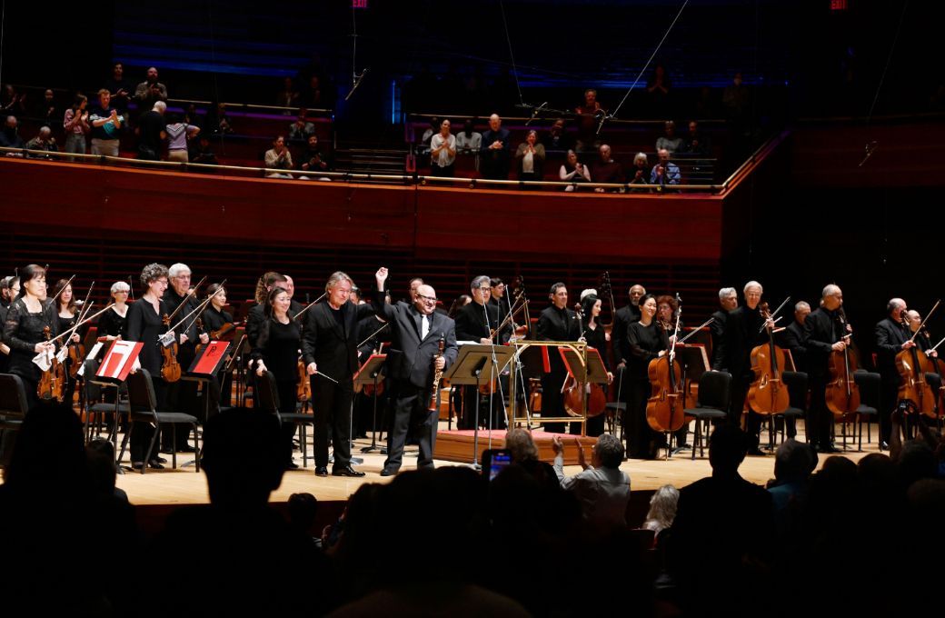 Esa-Pekka Salonen and Ricardo Morales with the Philadelphia Orchestra &copy; Pete Checchia