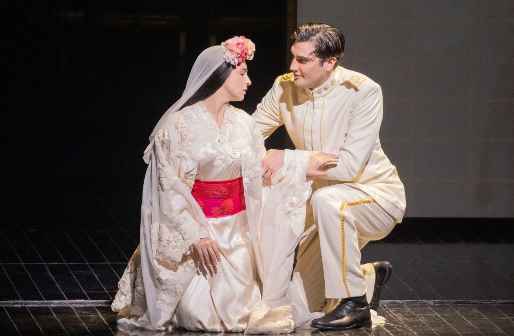 Asmik Grigorian (Cio-Cio-San) and Jonathan Tetelman &copy; Evan Zimmerman | Met Opera