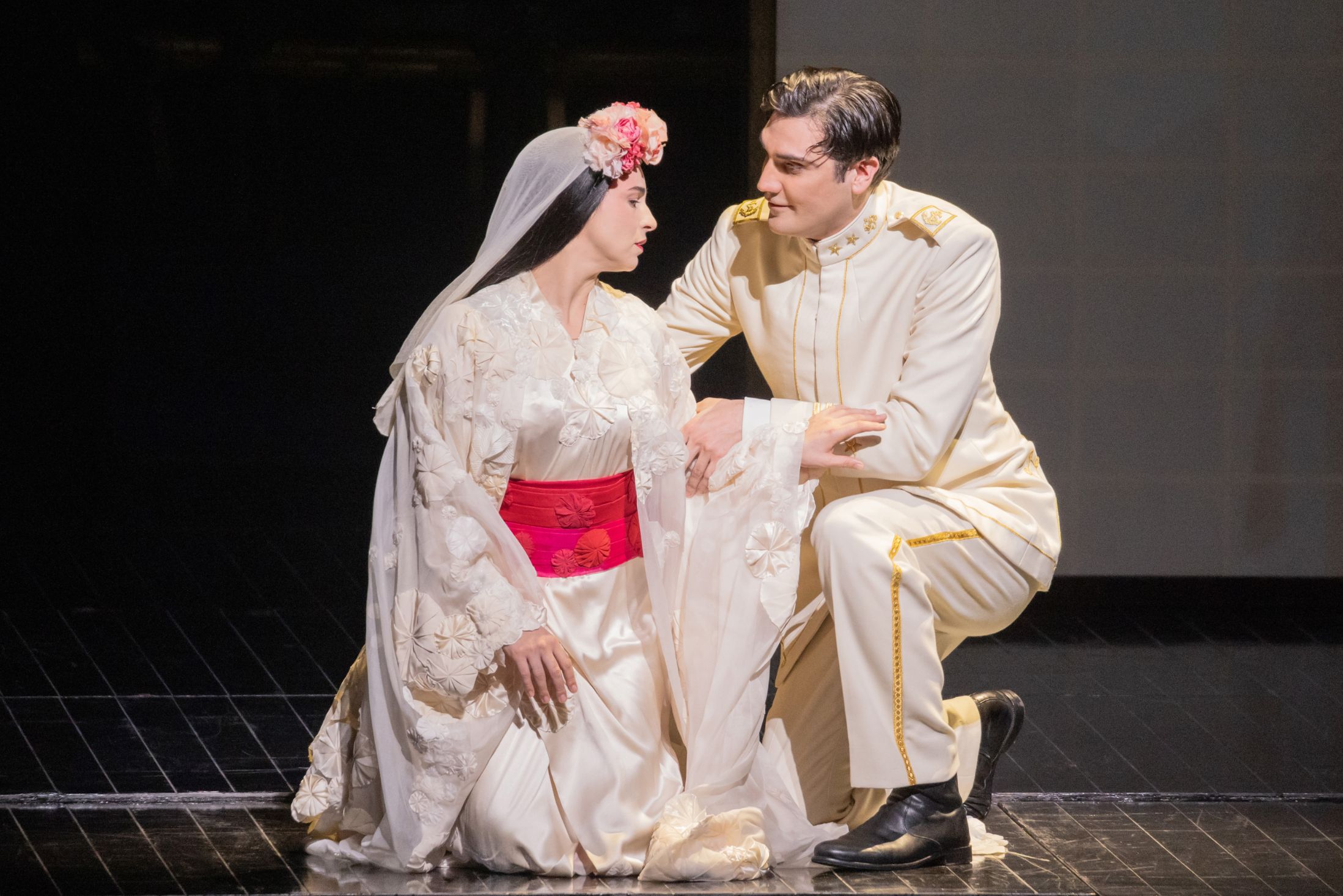 Asmik Grigorian (Cio-Cio-San) and Jonathan Tetelman &copy; Evan Zimmerman | Met Opera