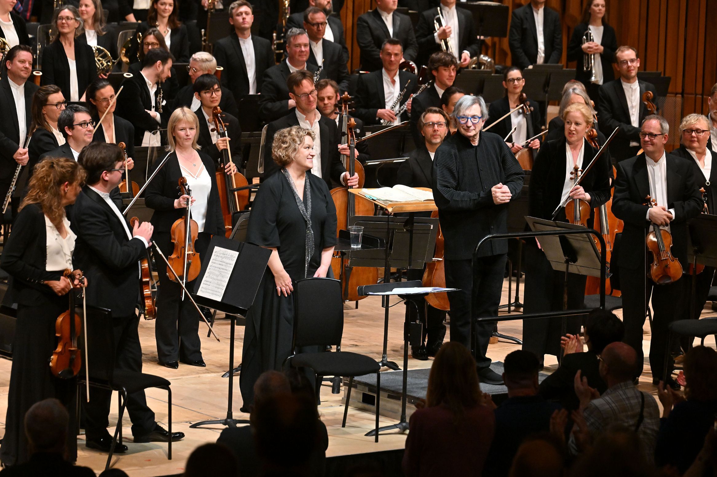 Alice Coote, Michael Tilson Thomas and the London Symphony Orchestra © LSO | Mark Allan