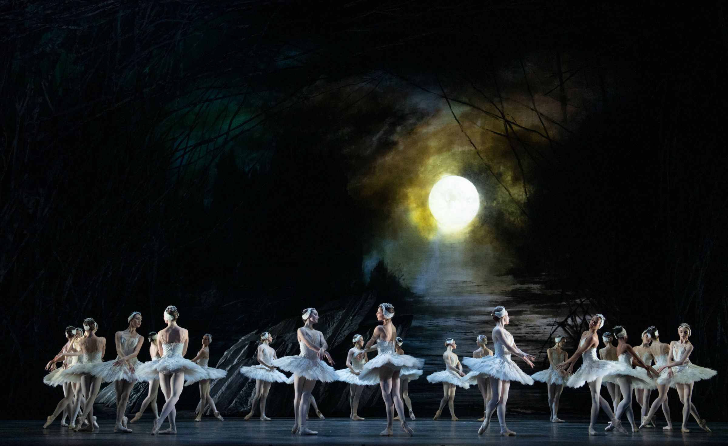 The Royal Ballet in Liam Scarlett's <i>Swan Lake</i> &copy; Asya Verzhbinsky