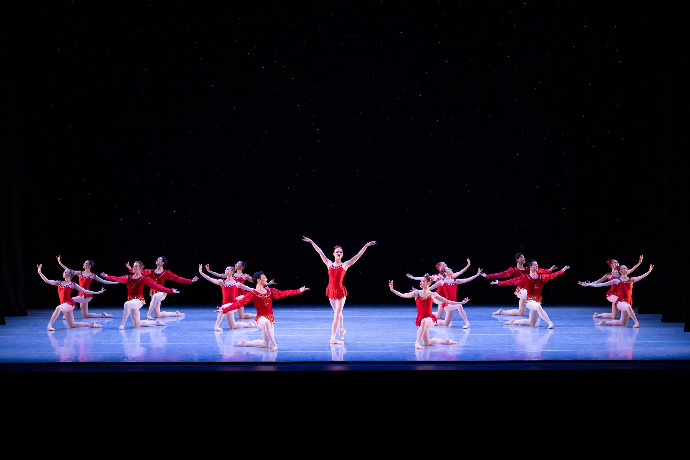 Kansas City Ballet in George Balanchine's <i>Rubies</i> &copy; KCBalletMedia
