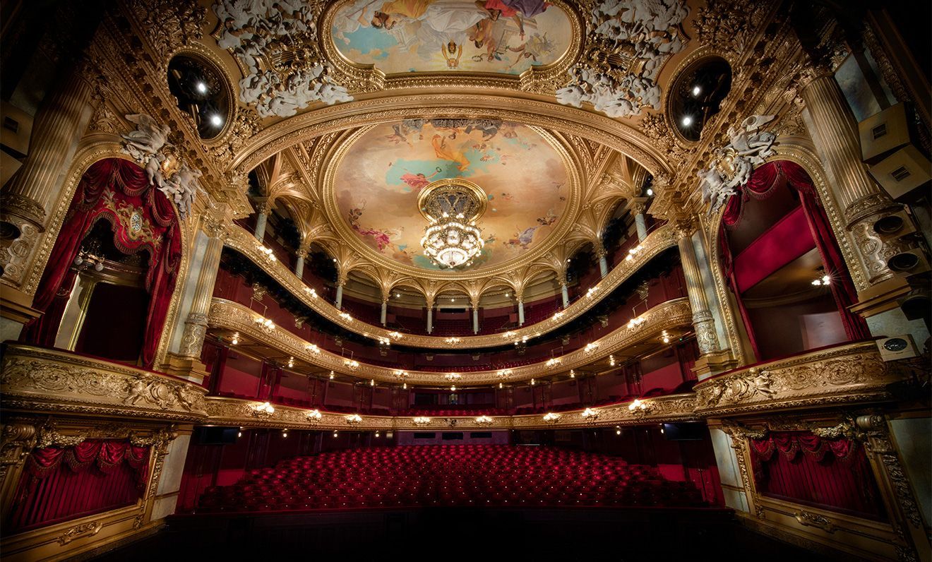 View of the Auditorium from the stage © Royal Swedish Opera | Markus Gårder