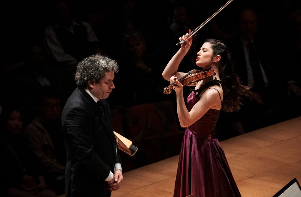Gustavo Dudamel and María Dueñas © Timothy Norris
