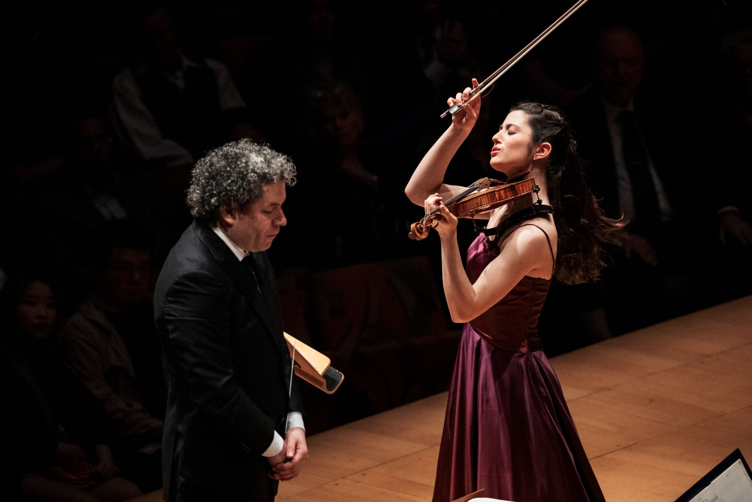 Gustavo Dudamel and María Dueñas © Timothy Norris