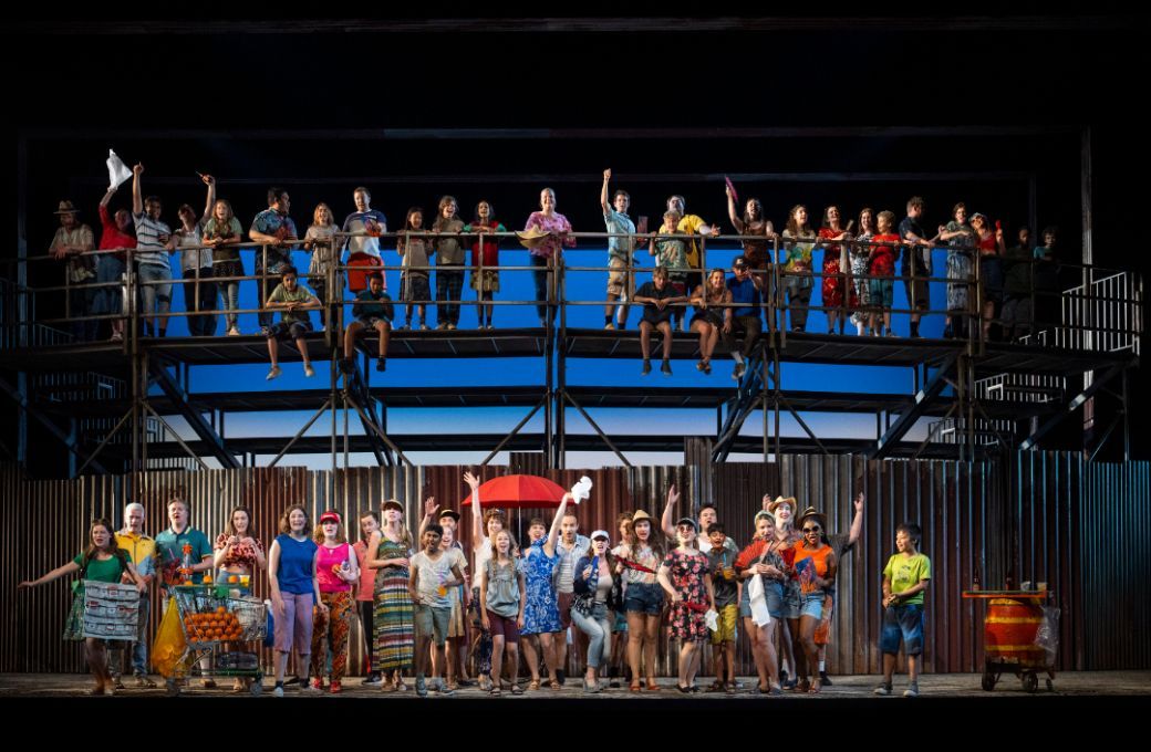 Glyndebourne Chorus, Glyndebourne Youth Opera, and Trinity Boys Choir &copy; Glyndebourne Productions | Richard Hubert Smith